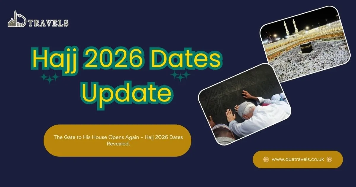 Hajj 2026 Dates Update