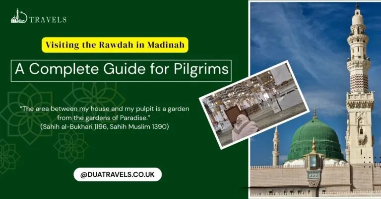 Visit Rawdah in Madinah