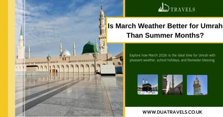 Is March Weather Better for Umrah Than Summer Months
