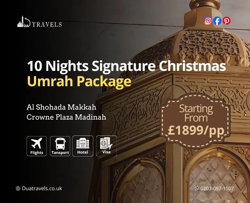 10 Nights Signature Christmas Umrah Package