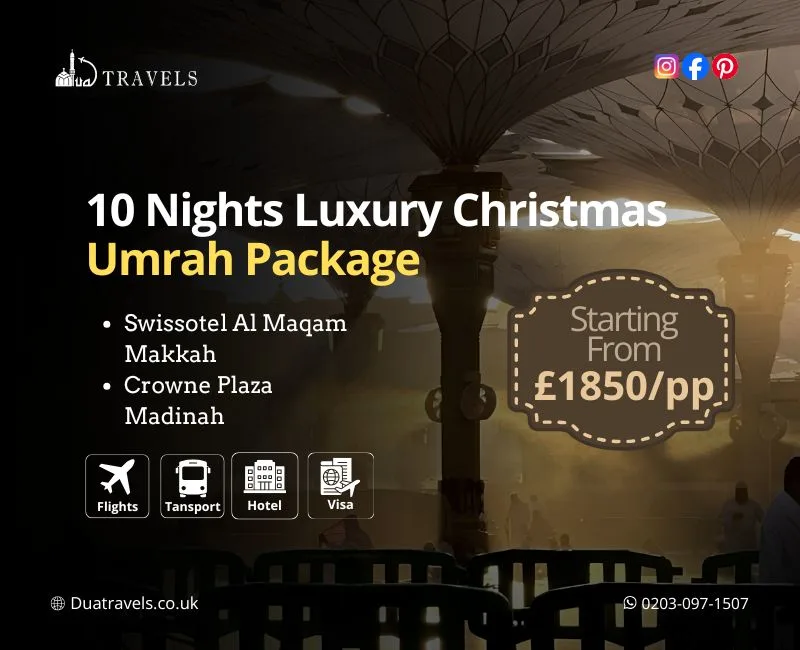 10 Nights Luxury Christmas Umrah Package