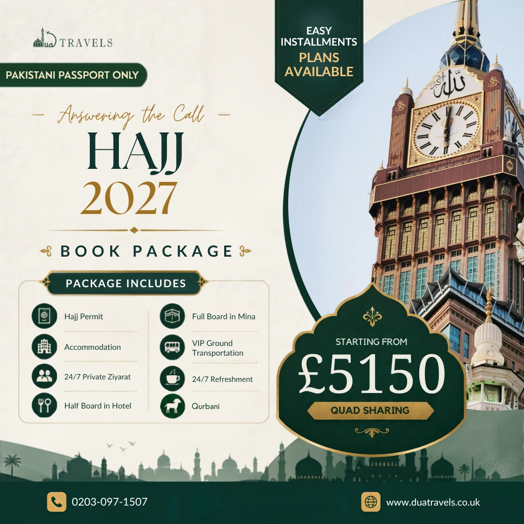 Hajj Packages 2027