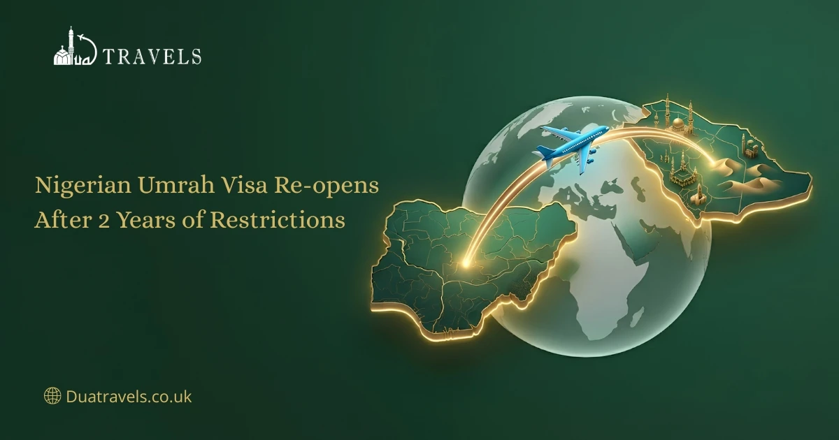 Nigerian Umrah Visa Re-opens After 2 Years of Restrictions