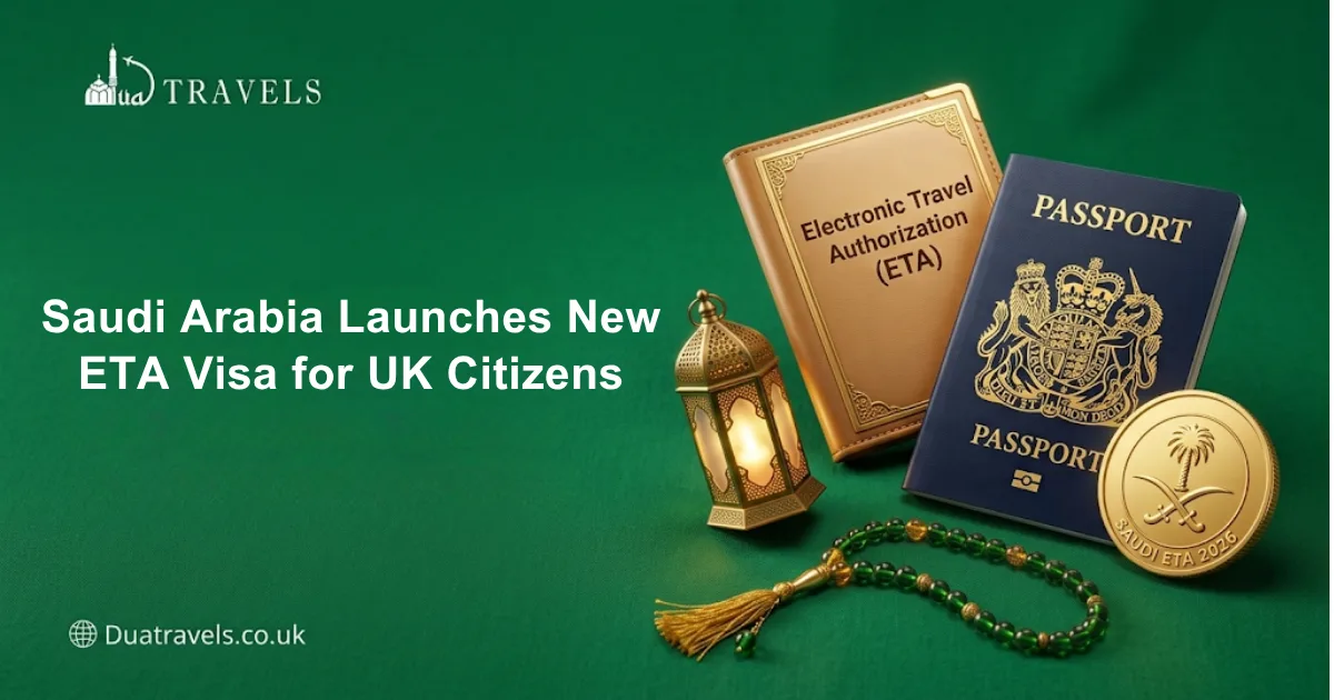 Saudi Arabia Launches New ETA Visa for UK Citizens